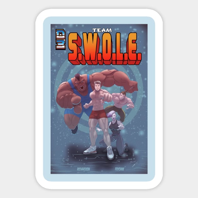 Team SWOLE 2 Sticker by Juggertha